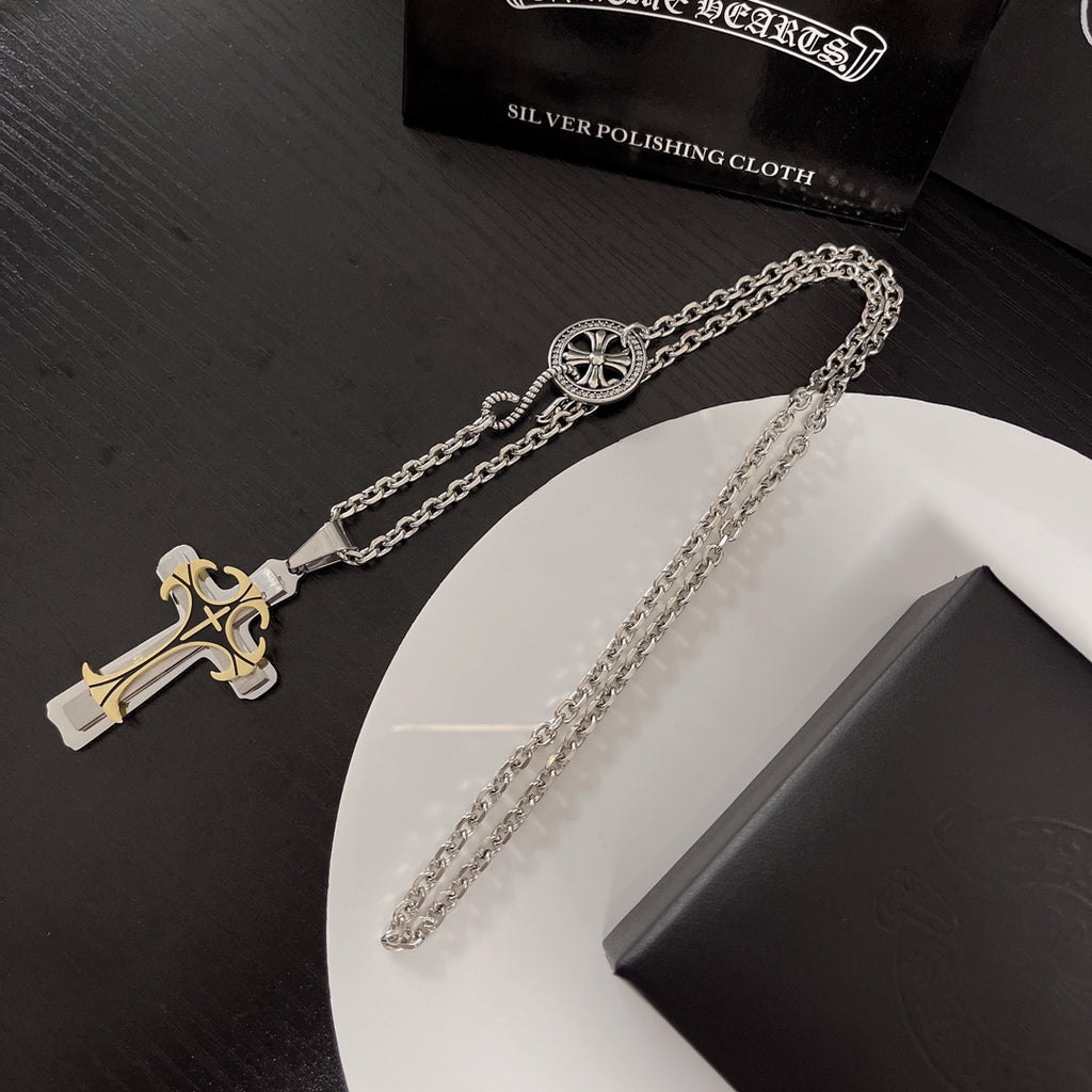 【CHROME HEARTS】ネックレス、新しいネックレス万能シンプルファッションオーナメント