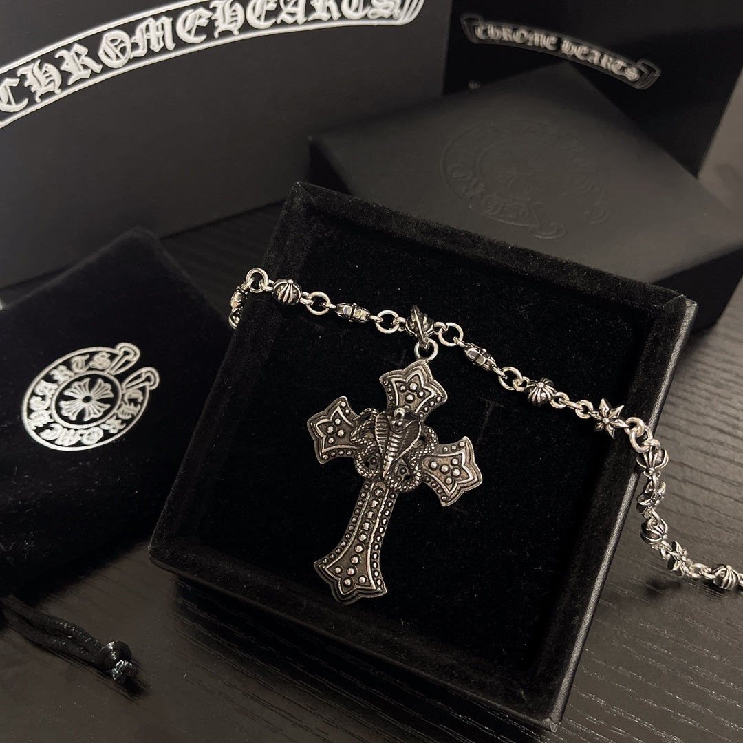 【CHROME HEARTS】ネックレス、新しいネックレス万能シンプルファッションオーナメント