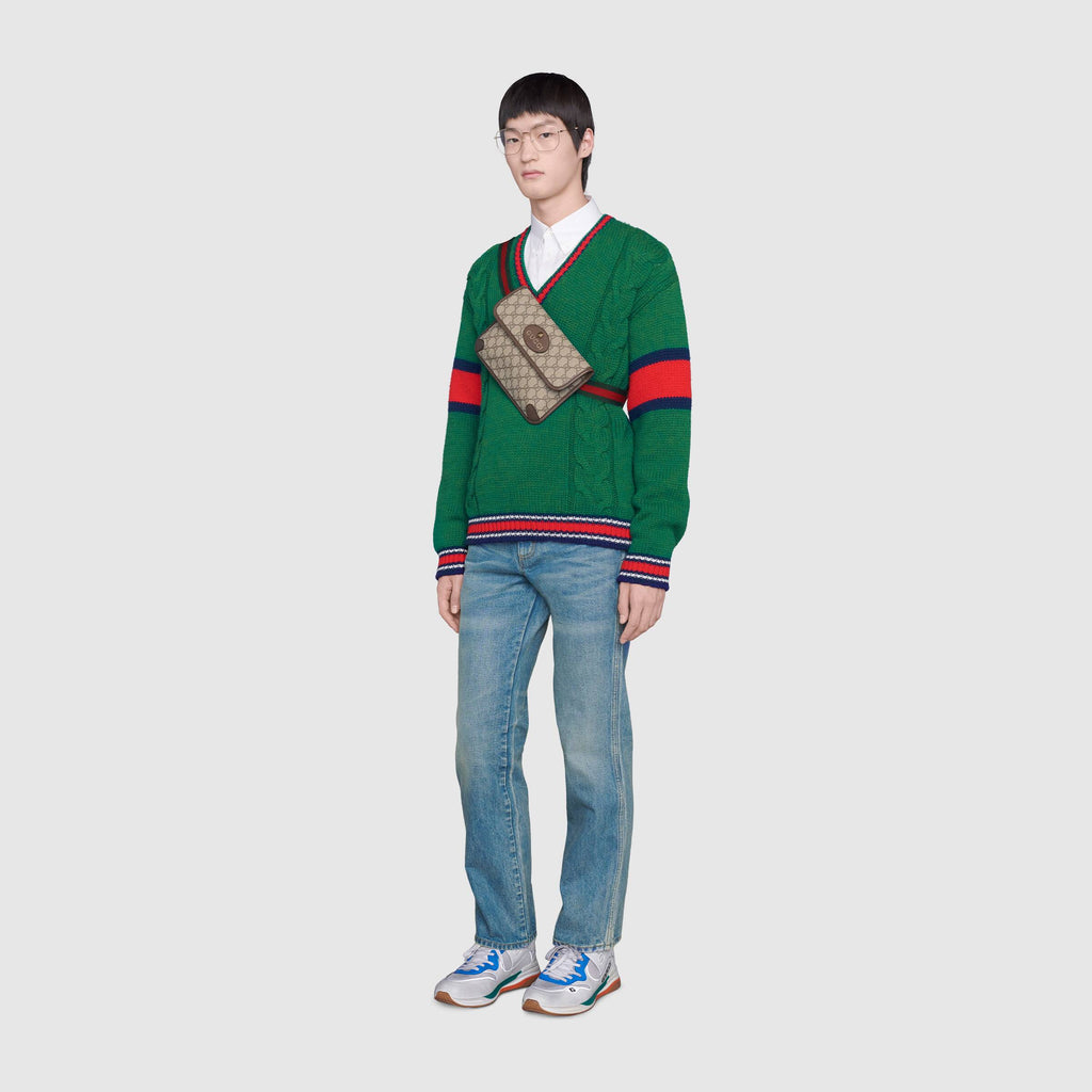 GUCCI〔ネオ ヴィンテージ〕GGスプリーム ベルトバッグ
