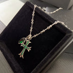 【Chrome Hearts】ネックレス、新しいネックレス万能シンプルファッションオーナメント