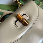 グッチ バンブー 1947 スモール トップハンドルバッグ