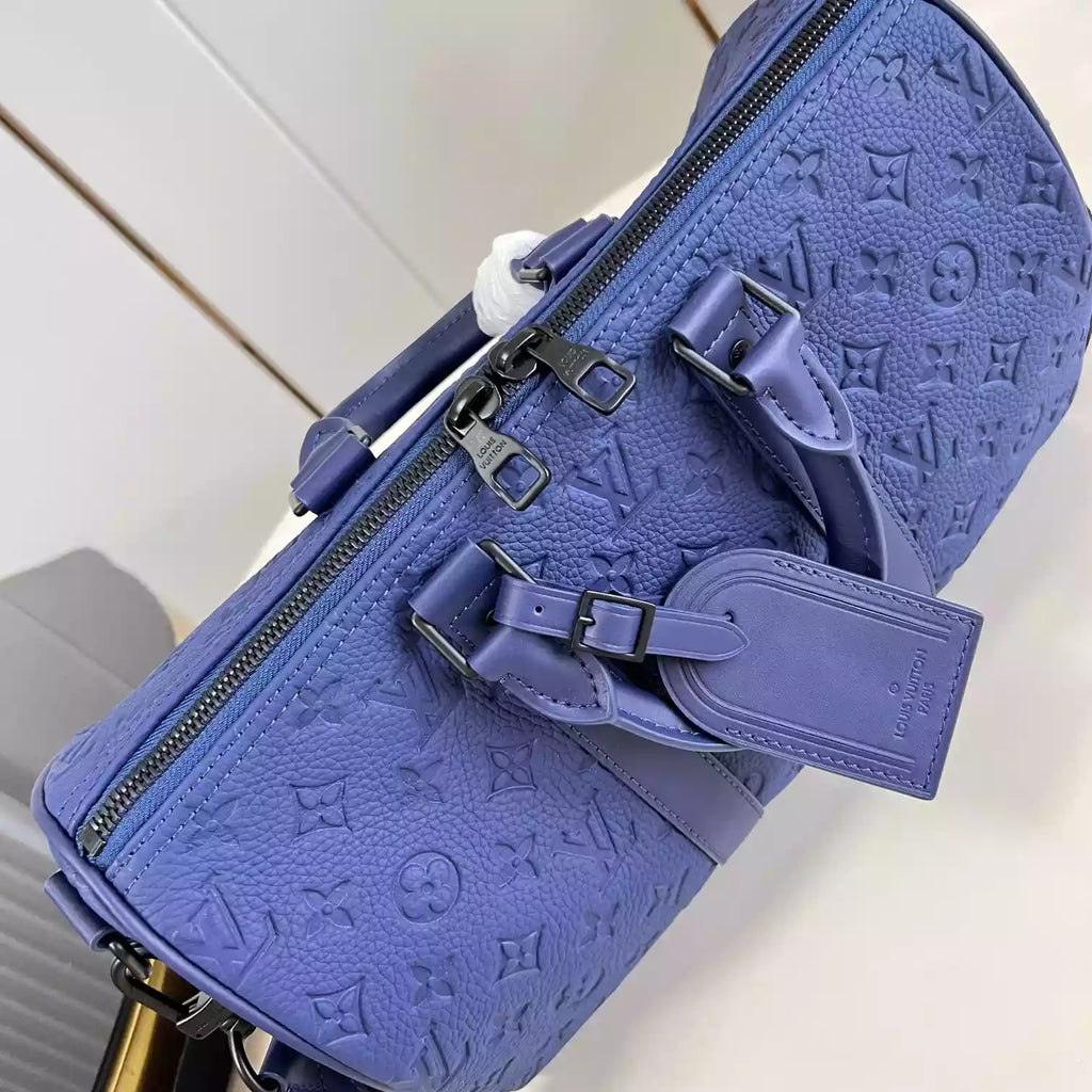 キーポル バンドリエール 35 ブルーモノグラム トリヨンレザー M11691 – LW434