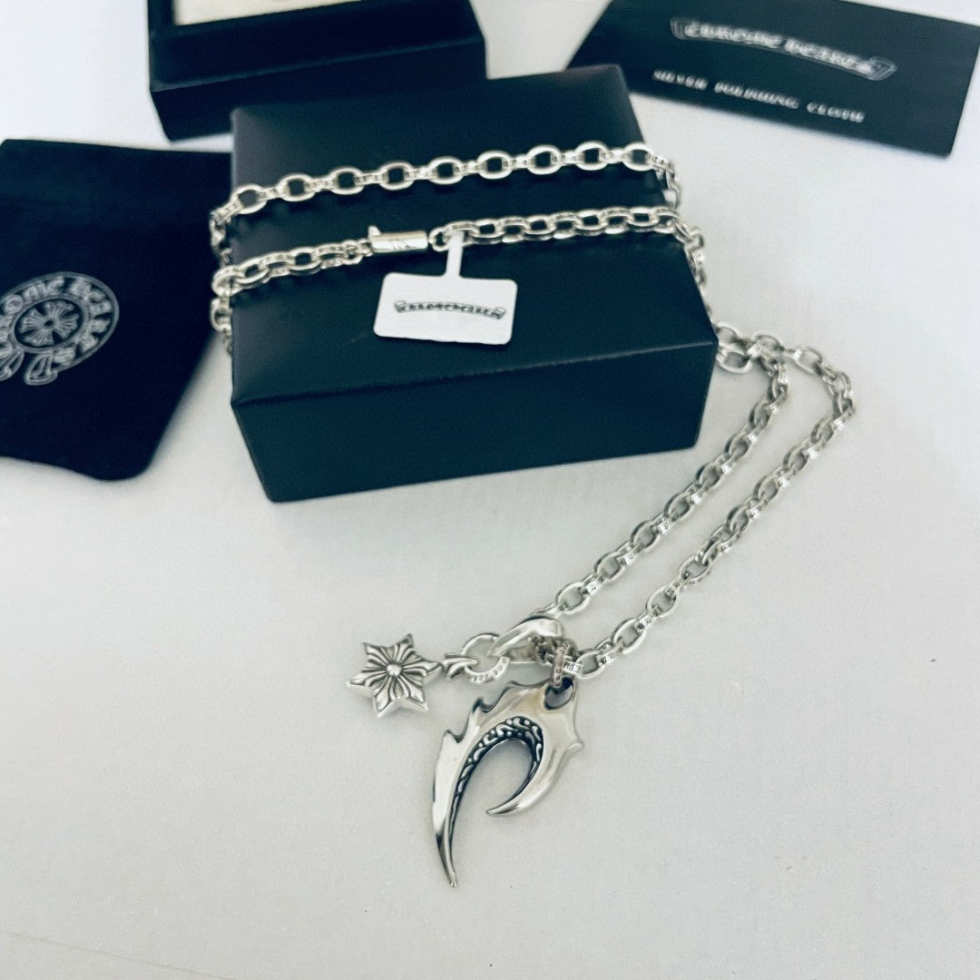 【CHROME HEARTS】ネックレス、新しいネックレス万能シンプルファッションオーナメント