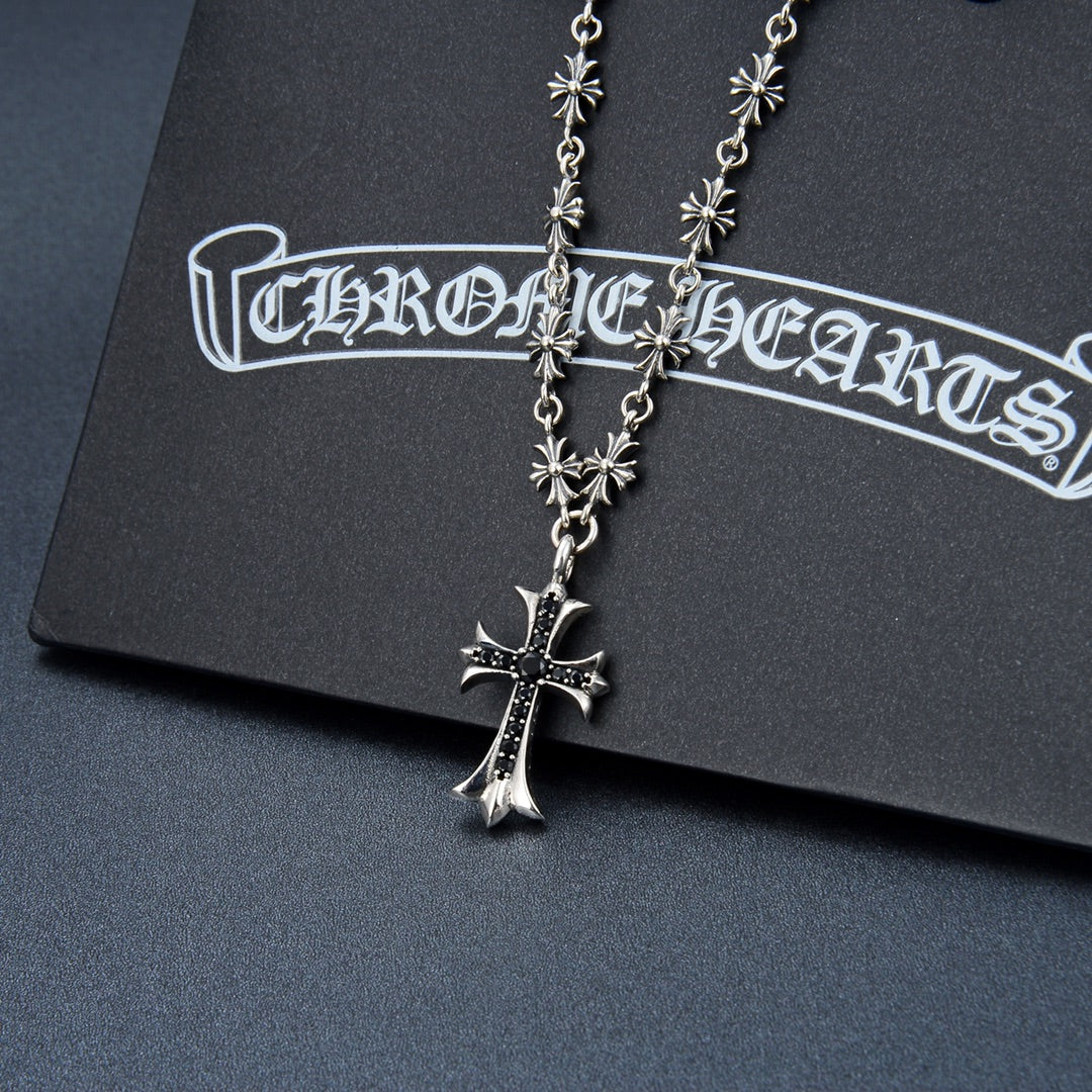 【Chrome Hearts】ネックレス、新しいネックレス万能シンプルファッションオーナメント 60cm