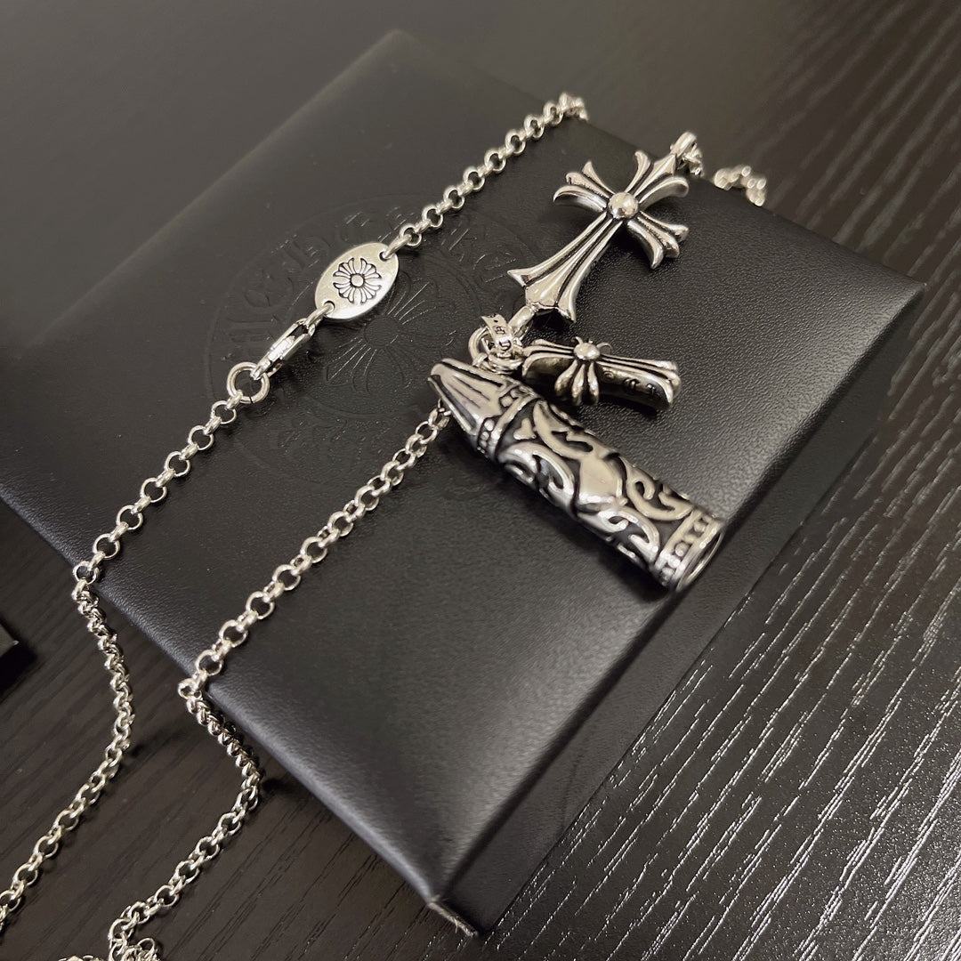 【CHROME HEARTS】ネックレス、新しいネックレス万能シンプルファッションオーナメント
