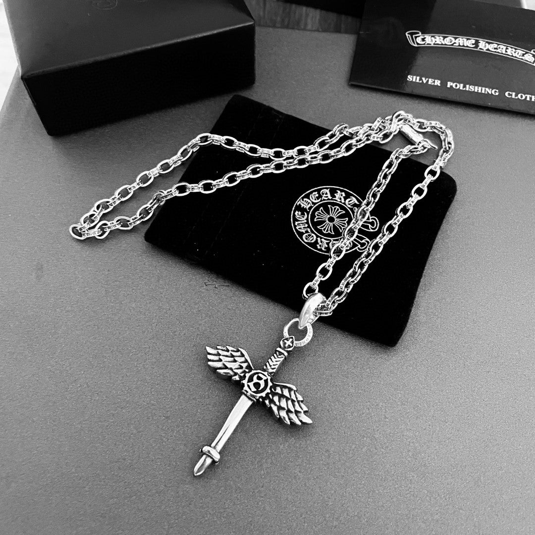 【CHROME HEARTS】ネックレス、新しいネックレス万能シンプルファッションオーナメント