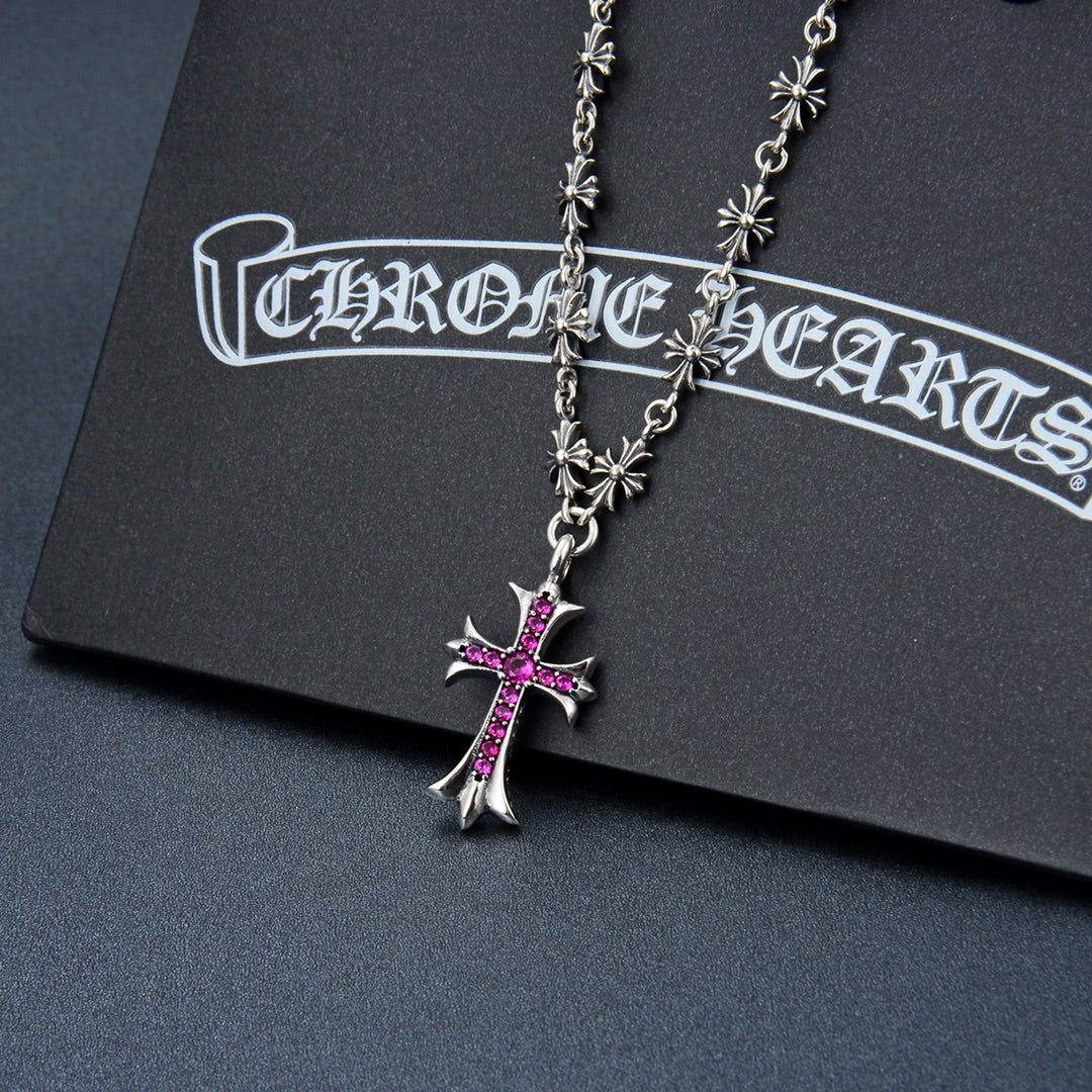 【Chrome Hearts】ネックレス、新しいネックレス万能シンプルファッションオーナメント 60cm