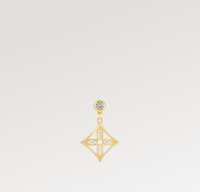 LV ルイ・ヴィトン イディール ブロッサム イヤースタッド Q06168