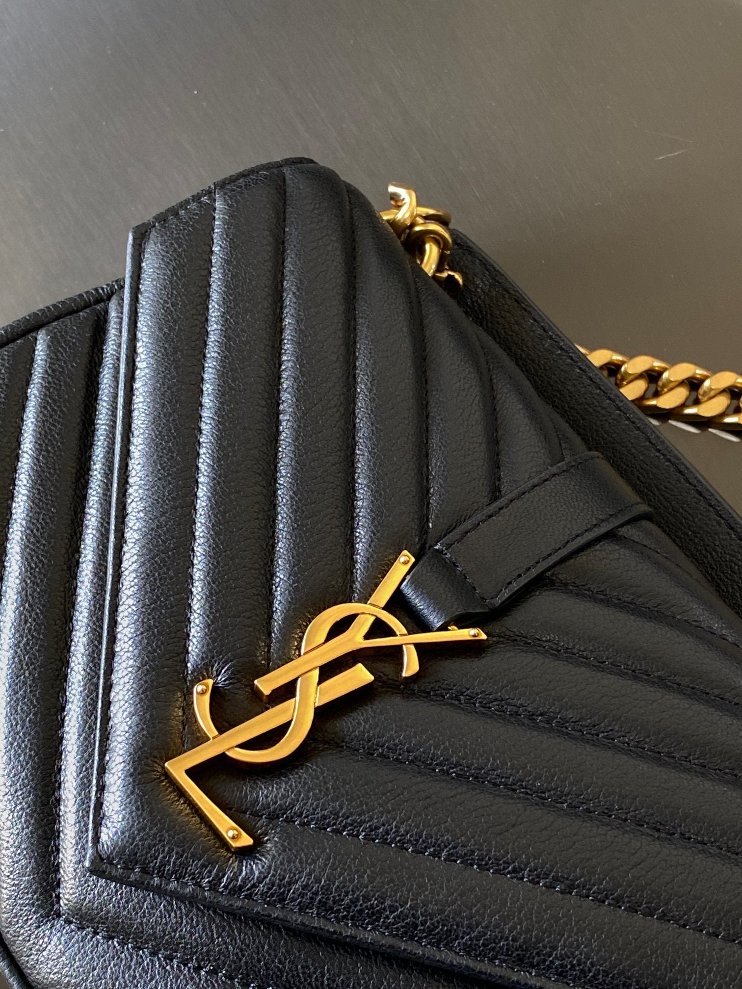 サンローラン YSL モノグラム カレッジバッグ