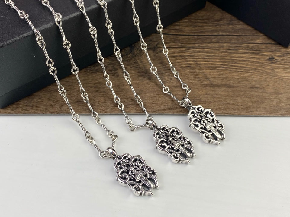 【Chrome Hearts】ネックレス、新しいネックレス万能シンプルファッションオーナメント