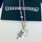 【Chrome Hearts】ネックレス、新しいネックレス万能シンプルファッションオーナメント