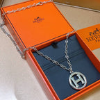 偽エルメスロゴネックレス