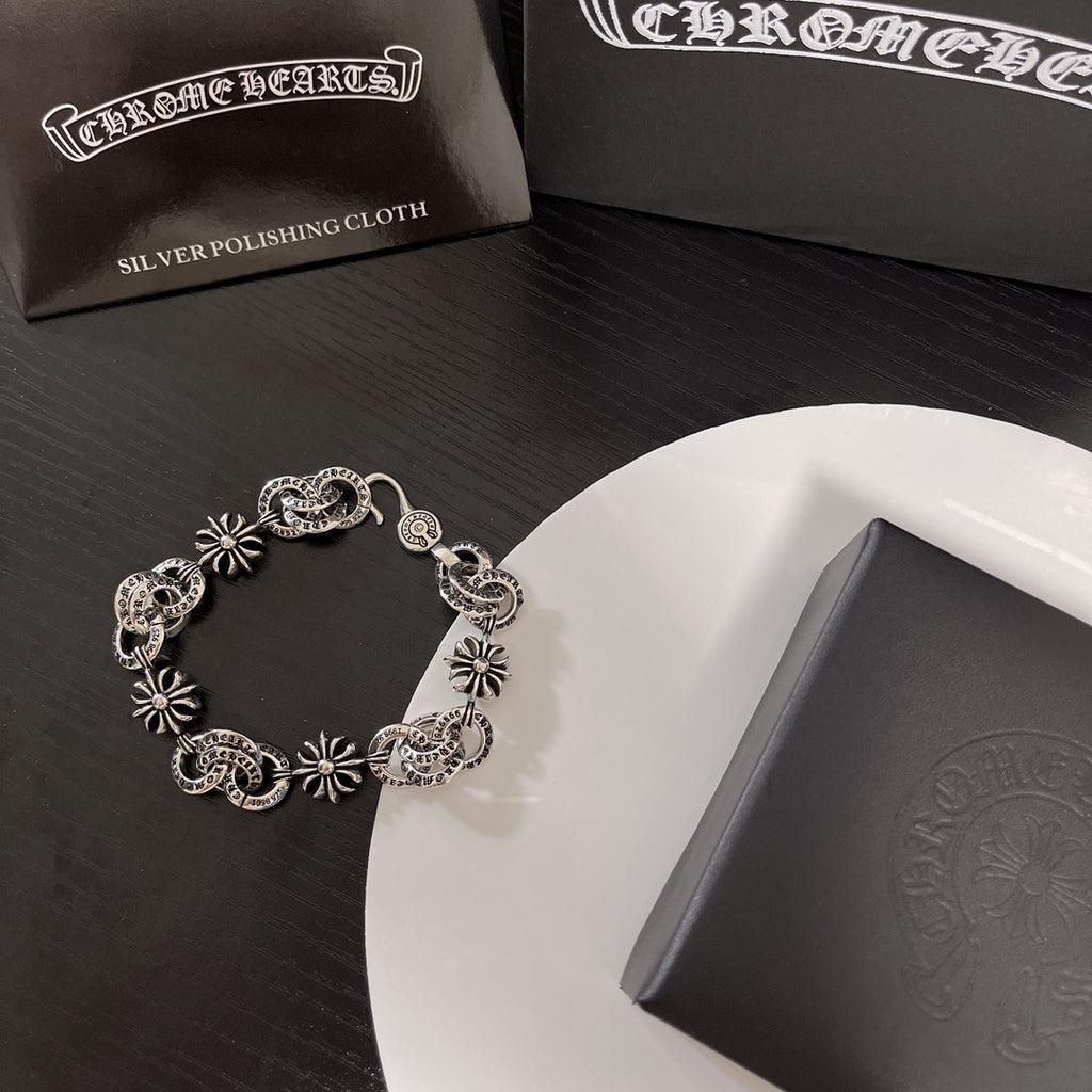 【CHROME HEARTS】ブレスレット、ファッションシンプルなスタイル