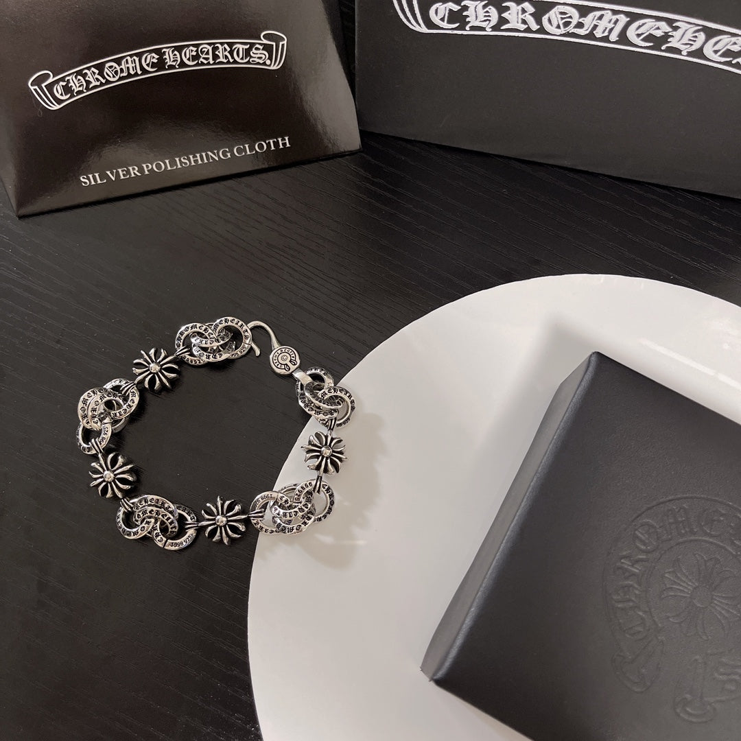 【CHROME HEARTS】ブレスレット、ファッションシンプルなスタイル
