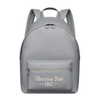 ディオール ライダー バックパック グレー グレインカーフスキン 「CHRISTIAN DIOR 1947」シグネチャー入り – DIO023