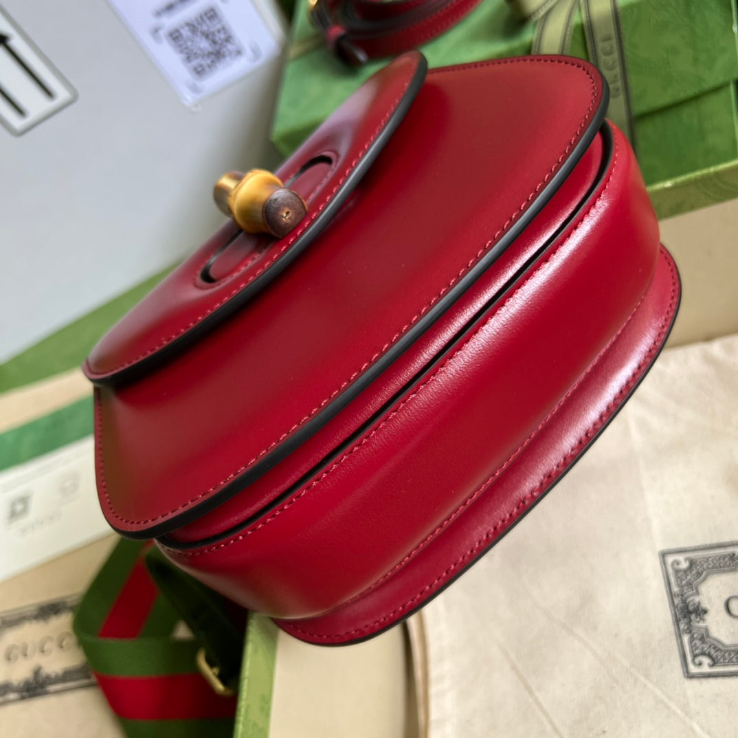 グッチ バンブー 1947 ミニトップハンドルバッグ