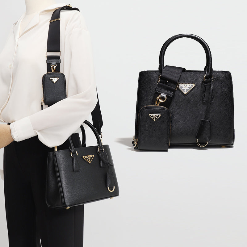 ☆PRADA ガレリア サフィアーノレザー ミニバッグ