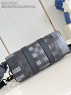 キーポル バンドリエール 25 バッグ ブラック ダモフラージュ ブラック キャンバス M14919 – LW413