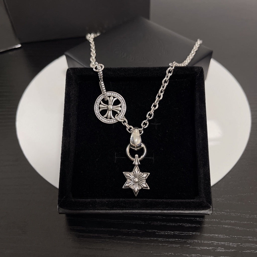 【CHROME HEARTS】ネックレス、新しいネックレス万能シンプルファッションオーナメント