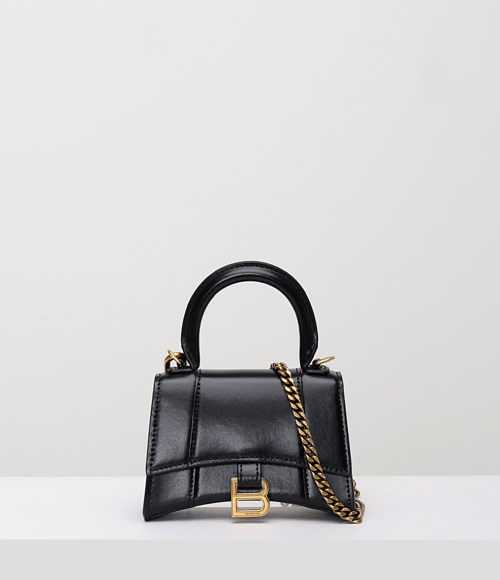☆BALENCIAGA HOURGLASS ミニ TOP HANDLE バッグ