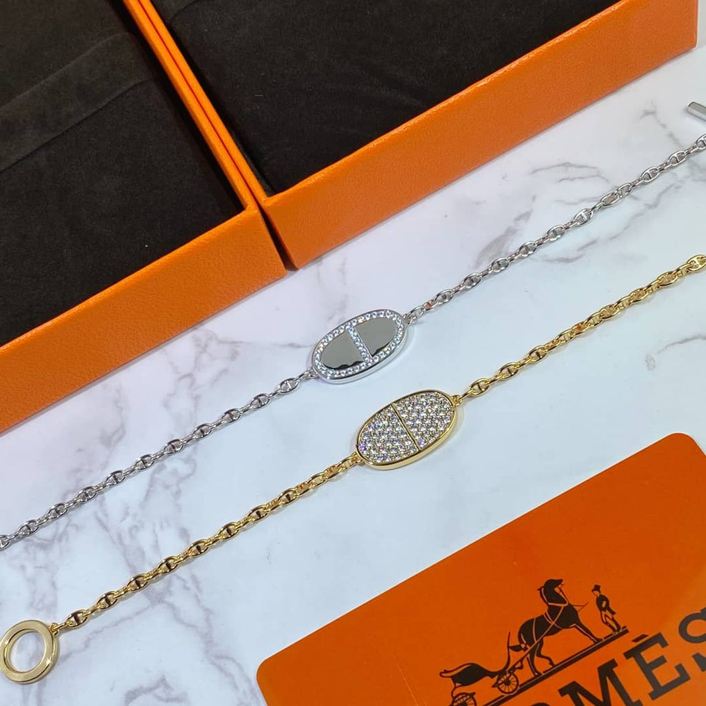 デザイナーエルメスクラシックブレスレット