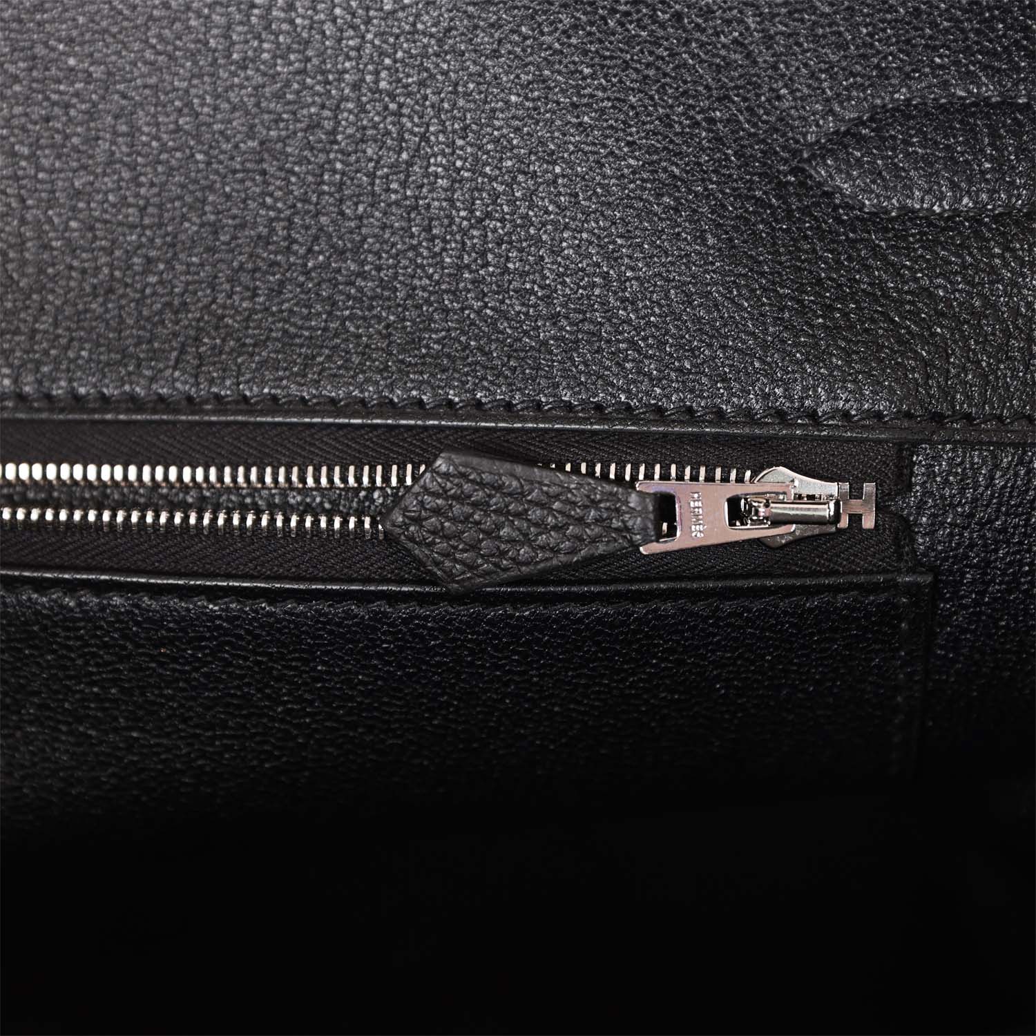 エルメス バーキン 35 ブラック トゴ パラジウム金具