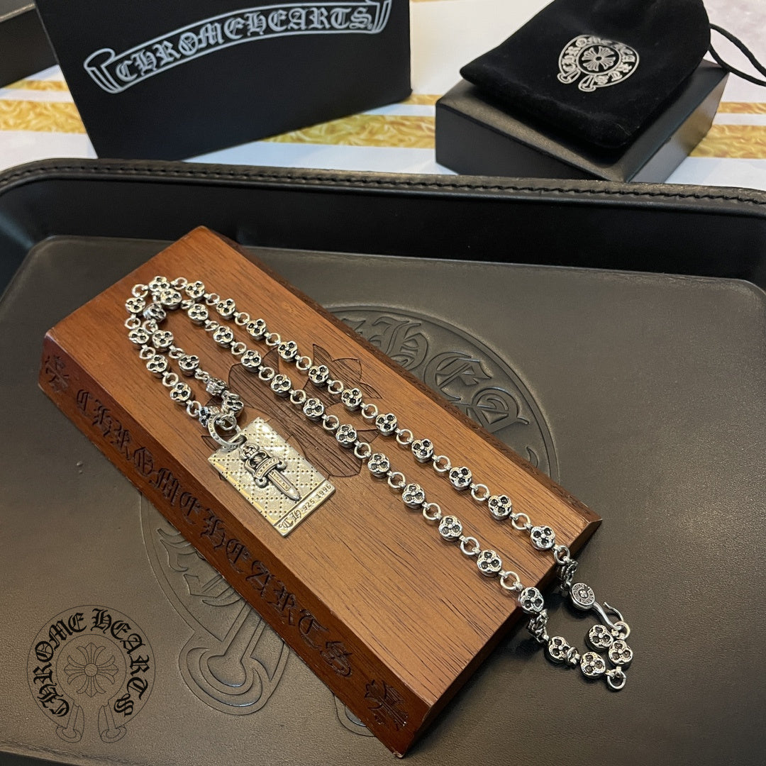 【CHROME HEARTS】ネックレス、新しいネックレス万能シンプルファッションオーナメント