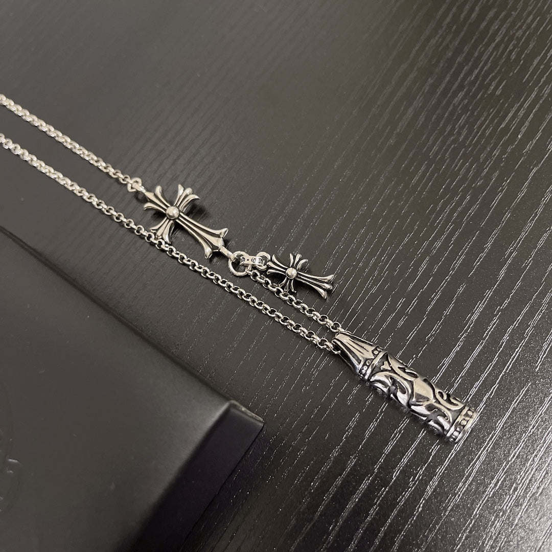 【CHROME HEARTS】ネックレス、新しいネックレス万能シンプルファッションオーナメント