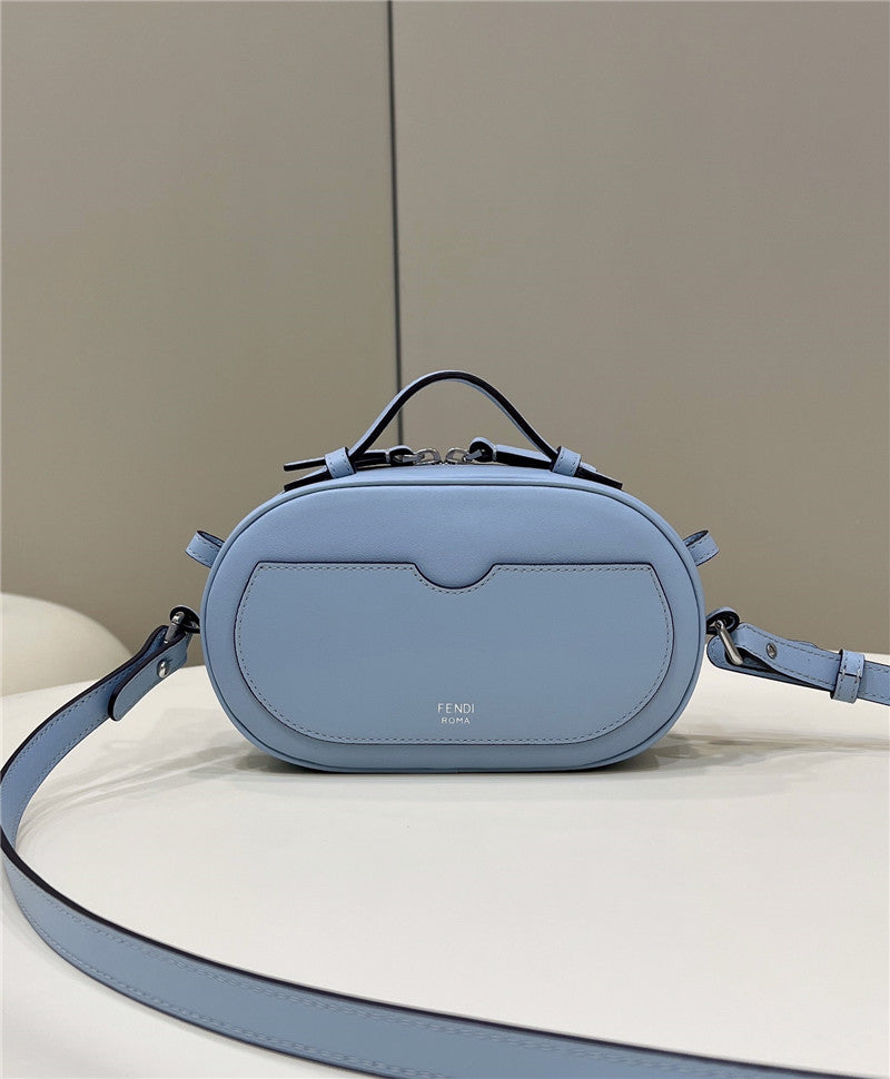 フェンディ ロゴ スエード カメラバッグ