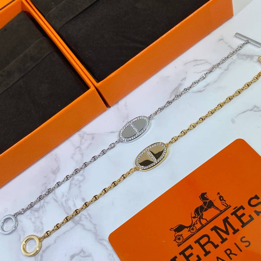 デザイナーエルメスクラシックブレスレット