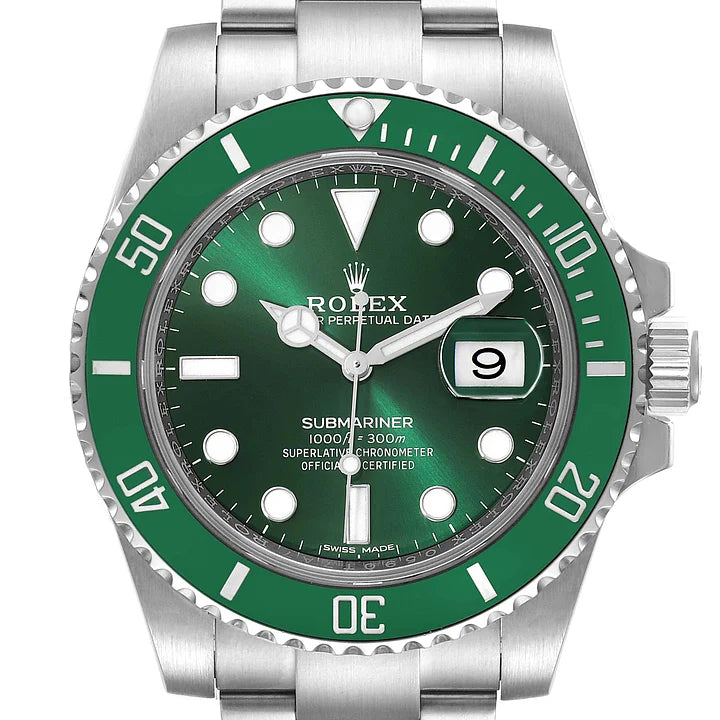 GMTマスターⅡ オイスター 40 mm グリーンダイヤル