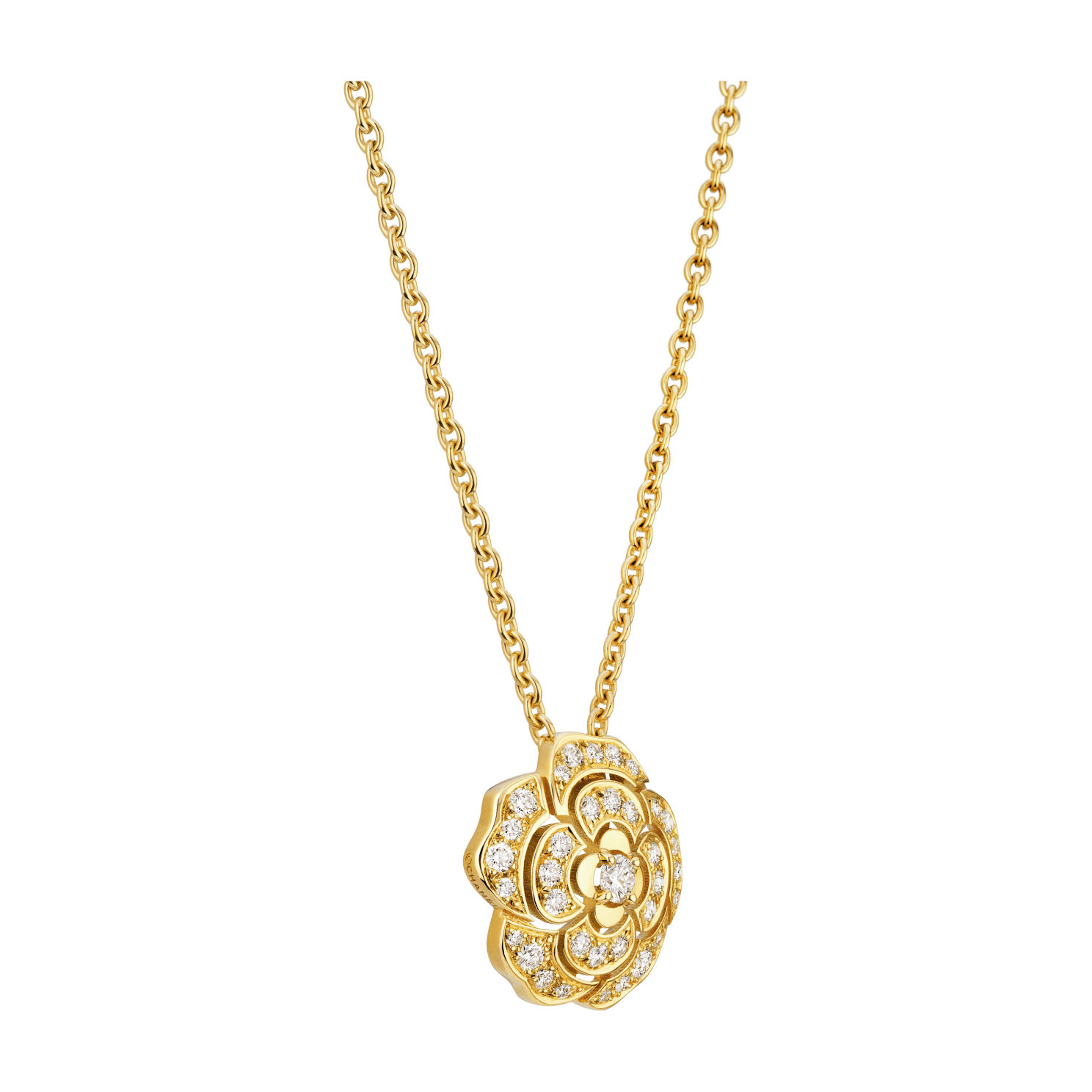 シャネル ブトン ドゥ カミリア ネックレス