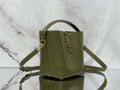 YSL 749036 LE 37 スモール シャイニーレザー グリーン