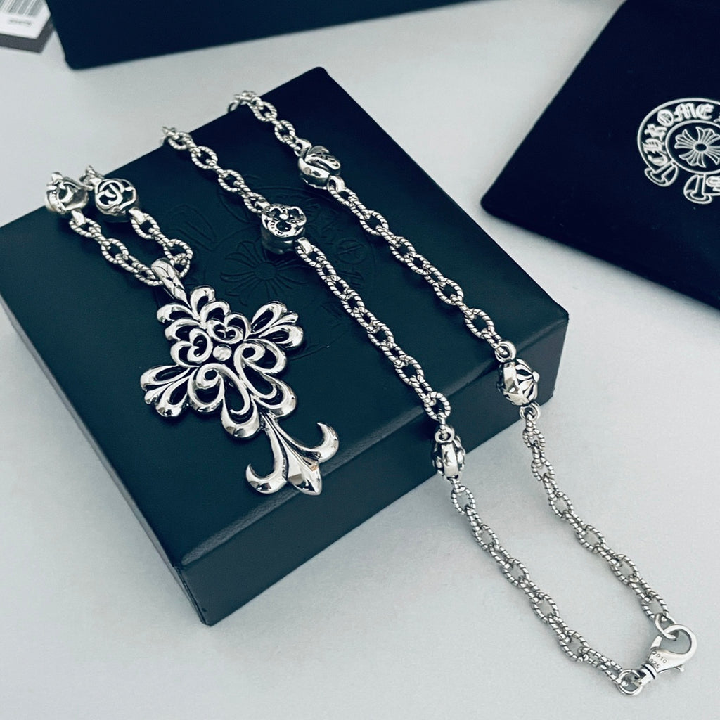 【CHROME HEARTS】ネックレス、新しいネックレス万能シンプルファッションオーナメント