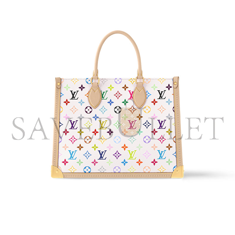 ルイ・ヴィトン 村上 LV X TM オンザゴー MM M13079 (35*27*14cm)