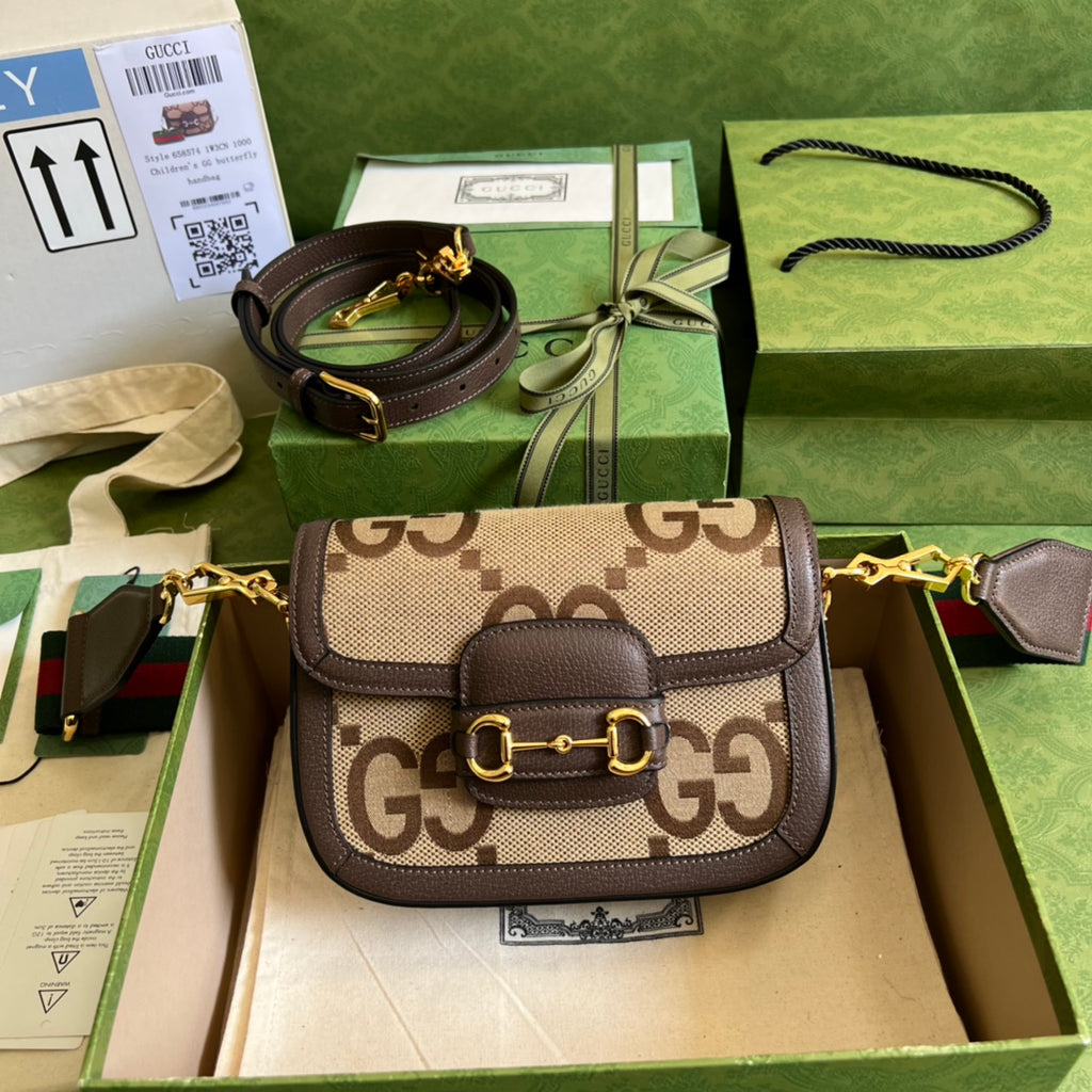 グッチ ホースビット 1955 ジャンボ GG ミニバッグ