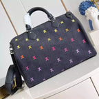 スピーディ 40 バンドリエール グラデーションオレンジ LV ブルゾン デニム – LW300