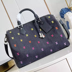 スピーディ 40 バンドリエール グラデーションオレンジ LV ブルゾン デニム – LW300