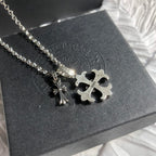 Chrome Hearts クロムハーツ クロスネックレス 55cm