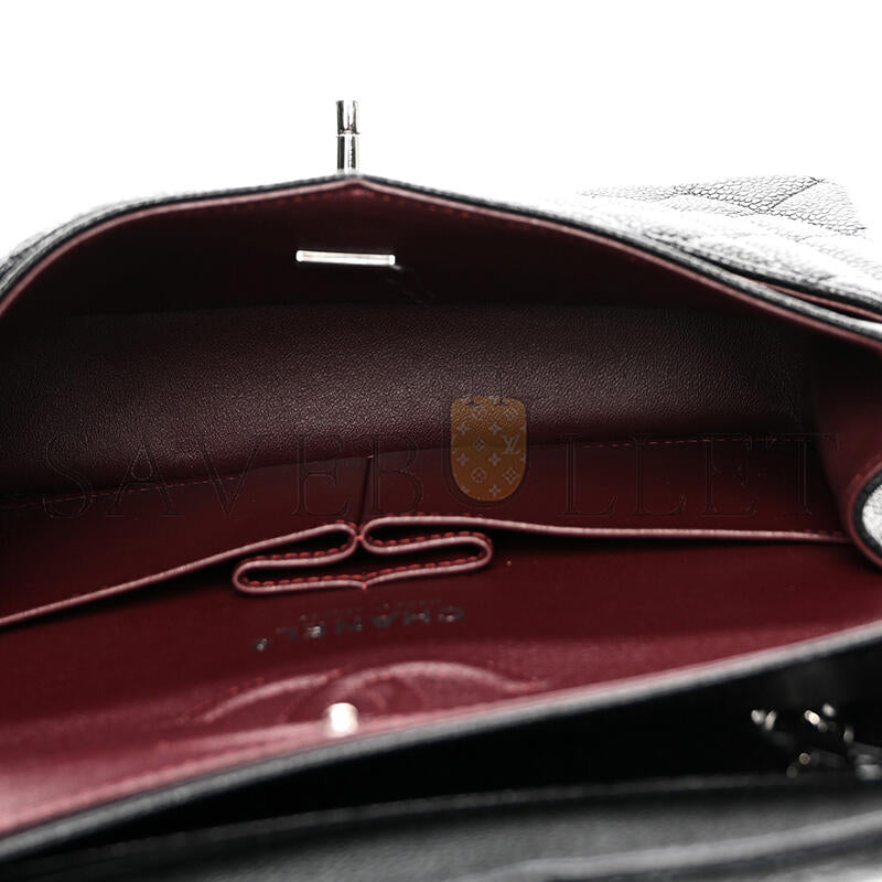 シャネル スモール ダブルフラップ ブラック 1577537 (23*14*6cm)