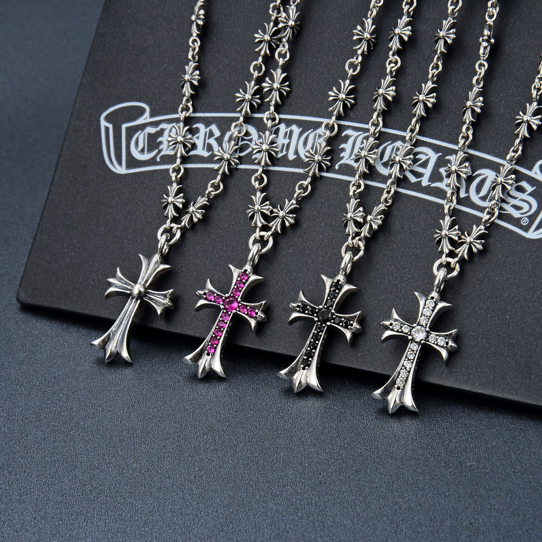 【Chrome Hearts】ネックレス、新しいネックレス万能シンプルファッションオーナメント 60cm