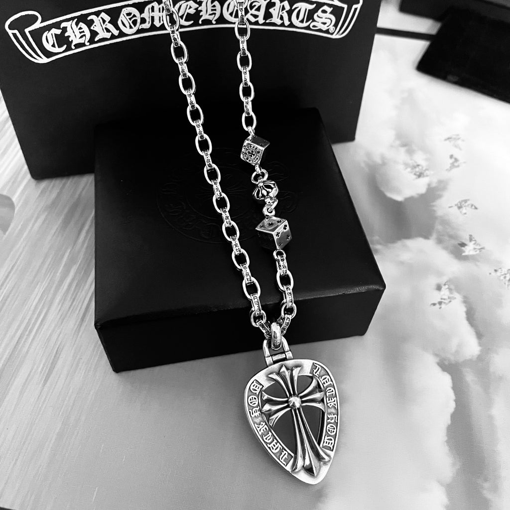 【CHROME HEARTS】ネックレス、新しいネックレス万能シンプルファッションオーナメント