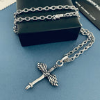 【CHROME HEARTS】ネックレス、新しいネックレス万能シンプルファッションオーナメント