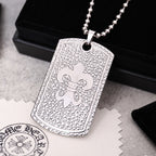 【Chrome Hearts】ネックレス、クロエ ハート ゴールド メッキ ミニ フレーム クロス ネックレス