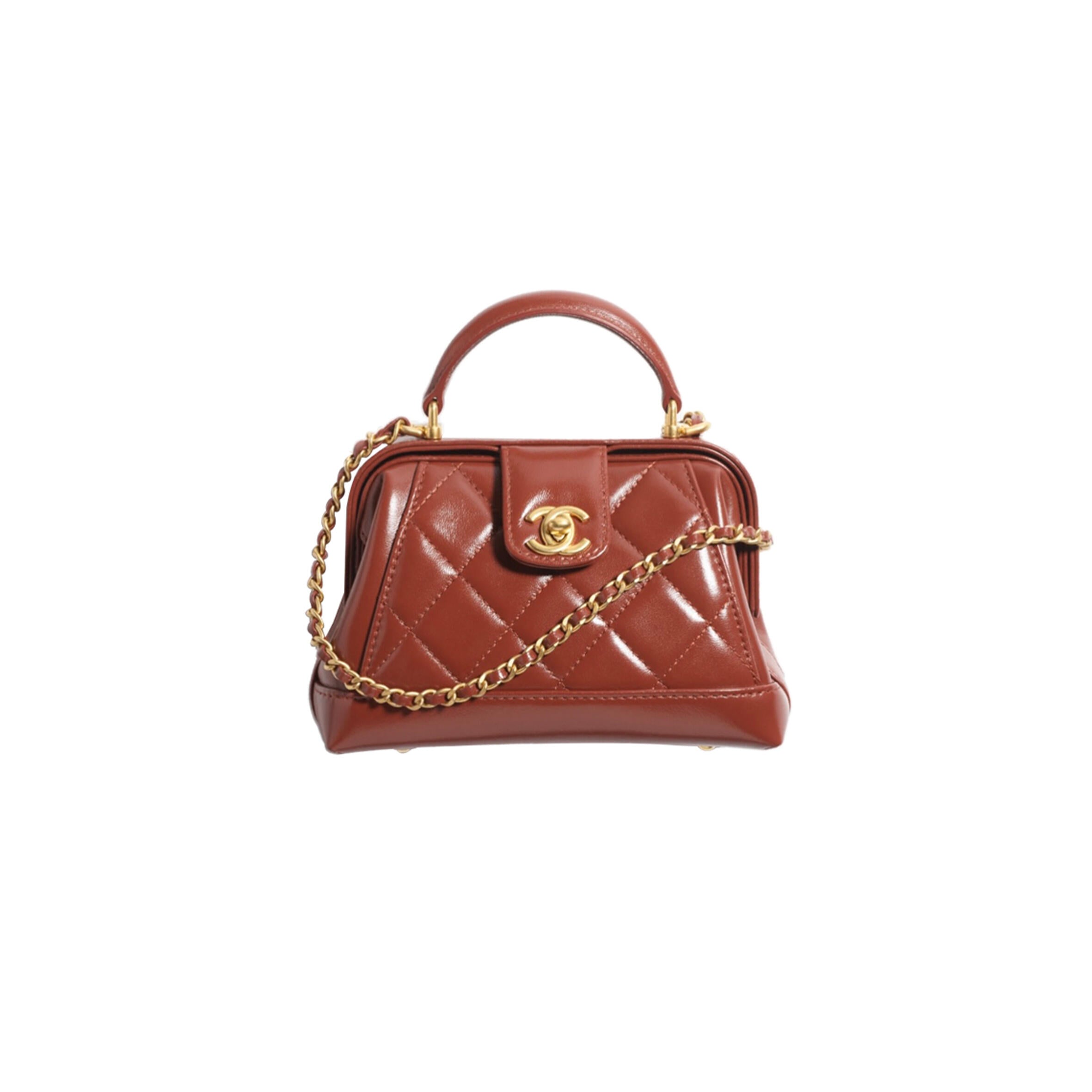 シャネル マスター ミニバッグ ハンドル付き AS4958�(18*12*7cm)