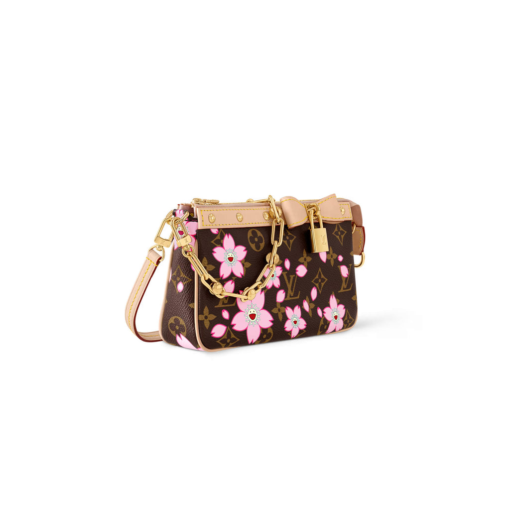 ルイ・ヴィトン 村上 LV TM ポシェット アクセサリー M13666 (22*13*4cm)
