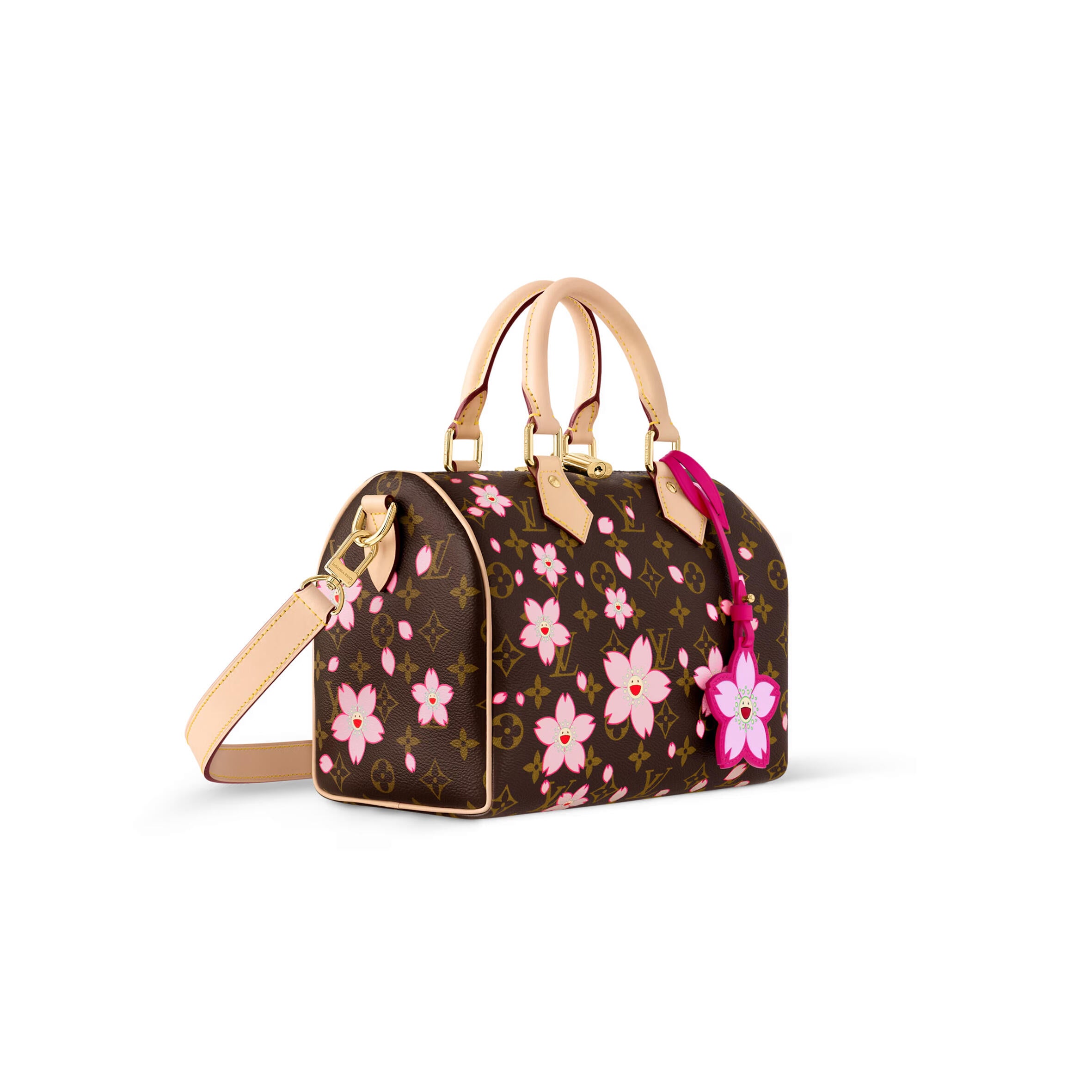 ルイ・ヴィトン ムラカミ LV X TM スピーディ・バンドリエール 25 M14174 (25*19*15cm)