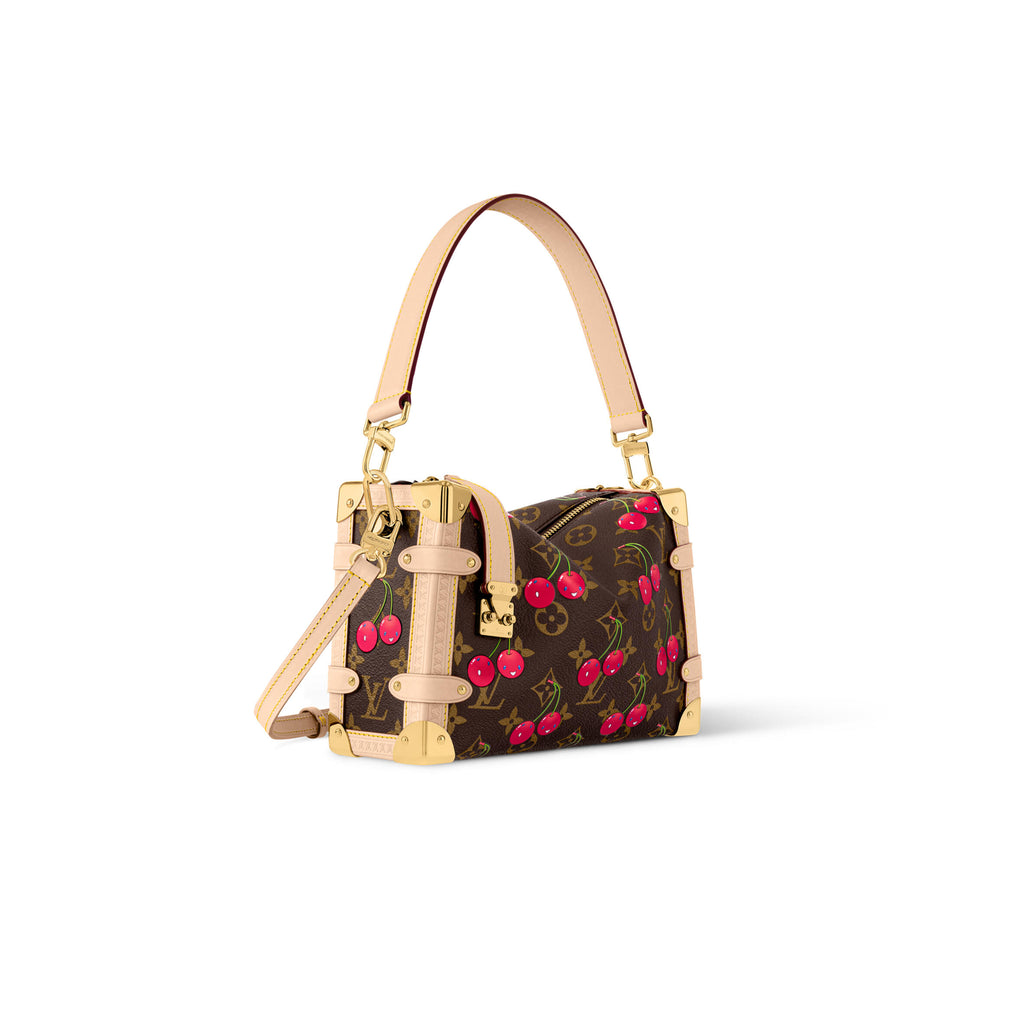 ルイ・ヴィトン ムラカミ LV X TM サイドトランク MM M14278 (23.5×16×8.5cm)