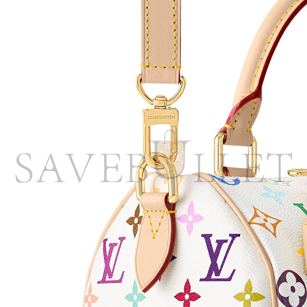 ルイ・ヴィトン ムラカミ LV X TM スピーディ・バンドリエール 25 M13085 (25*19*15cm)