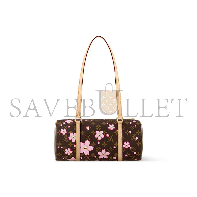 ルイ・ヴィトン 村上隆 LV X 村上隆 パピヨン チェリーブロッサム M13097 (27*13*11cm)